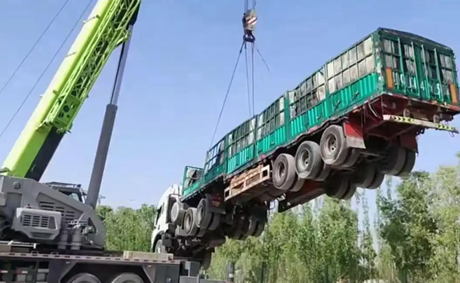 绥中道路脱困救援案例